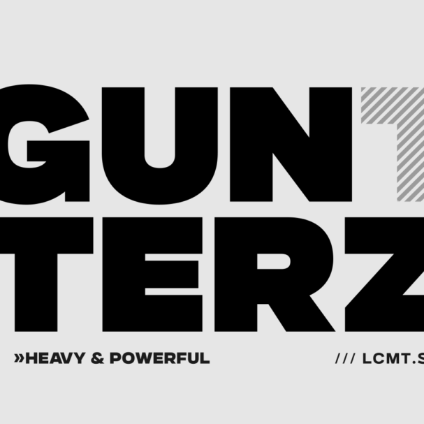 Gunterz font family
